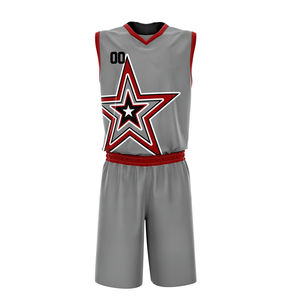 Uniforme de Baloncesto Deportivo Personalizado con Logotipo para Hombre, Servicio OEM, Conjunto de Uniforme de Baloncesto con Logotipo Personalizado - Product Image 2