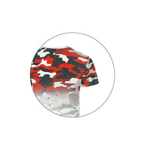 Camisetas sublimadas Quick Dry-Fit cuello redondo manga corta ropa de moda para hombres camiseta de sublimación personalizada para hombres - Product Image 4