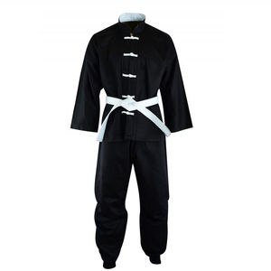 Uniforme de Kung Fu sur mesure en gros 2026 pour les arts martiaux BJJ, coton polyester, séchage rapide, respirant, service OEM ODM - Product Image 5