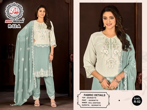 Attrayant Faux Georgette Avec Travail À La Main Salwar Costume Femme Mode Achats En Ligne Au Taux Le Plus Bas - Product Image 6