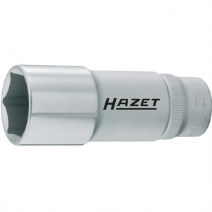 Hazet 3/8'' Long Metric Square 6-Point <b>Socket</b> with Traction Profile - Product Image 2