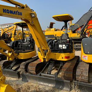 Excavadora usada de 4 toneladas Komatsu 40MR Modelo compacto Excavadora usada Komatsu 40MR con bajas horas y fuerte rendimiento del motor - Product Image 3