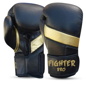 Guantes de boxeo, molde de esponja, acolchado interior con cuero artificial exterior, correa de velcro segura para un control estable de la muñeca. - Product Image 6
