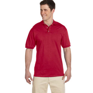 2800 Hombres 6,1 Oz. 100% Ultra algodón Jersey Polos para hombre manga corta Piqué Polos uniformes ajustados - Product Image 1