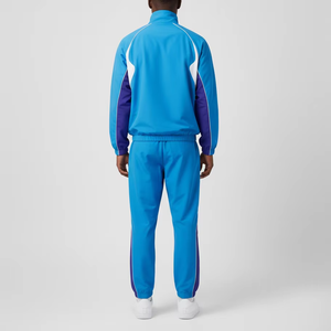 Ensemble survêtement homme 2 pièces coupe-vent avec logo personnalisé, veste et pantalon de survêtement, 100% polyester, uni, coupe-vent, respirant - Product Image 5