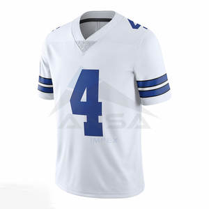 Camiseta de Fútbol Americano de Primera Calidad, Material Transpirable, Venta al por Mayor, Personalizada por Sublimación, Ropa Deportiva de Equipo de Alta Calidad - Product Image 1