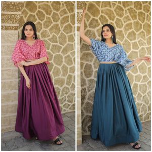 Colección de vestidos confeccionados de diseñador Premium para ropa india y pakistaní hecha de seda y rayón - Product Image 2