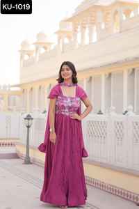 Salwar Kameez pakistanais en gros, tissu Chinnon de haute qualité, magnifiques robes de mariage prêtes à porter, dernières tendances indiennes - Product Image 6