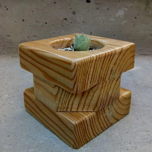 Macetas creativas de madera para pueblo, macetas de corteza de abeto para decoración de jardín, maceta para patio trasero Wishing Well - Product Image 5