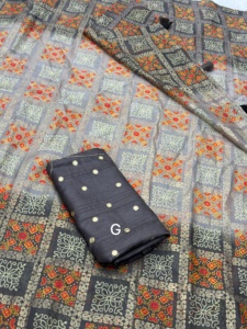 Nouvelle arrivée dernière attrayante étonnante exclusive verre satin avec Bandhej impression Saree fabrication de Surat à vendre - Product Image 6