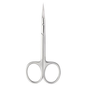 Ciseaux à ongles professionnels finition polonaise avec lames courbes fines pointues Ciseaux à cuticules en acier inoxydable à haute teneur en carbone de 3.5 pouces - Product Image 6