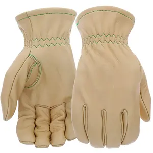 OEM有竞争力的价格牛皮工作手套畅销低价工作安全工作手套