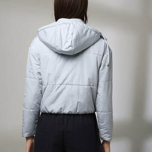 Recién llegado, chaqueta acolchada para mujer, técnica con estampado de piel de oveja, último diseño, ropa de calle de invierno, chaqueta de burbujas, nuevo estilo para mujer - Product Image 2