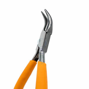 Premium <b>Bent</b> <b>Nose</b> <b>Pliers</b> for Jewelry Making Professional Wire Bending Tool Comfortable Grip Long Lasting Steel Construction - Product Image 1