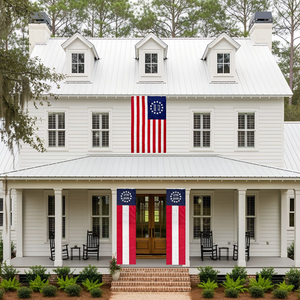 3-Pack Patriotic Decor Kit 250 <b>Flags</b> Set - Product Image 2