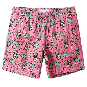 Bañador para hombre con logotipo personalizado, estampado de 18 colores, sólido, secado rápido, pantalones cortos de playa para exteriores, pantalones cortos deportivos de verano, tela de malla - Product Image 6