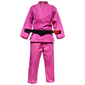 Uniformes de Karate Premium para niños adultos entrenamiento de artes marciales Gi con cinturón conjunto Karate Jiu Jitsu Kimono uniforme - Product Image 1