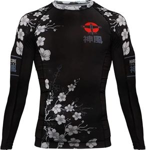 Chemises Rashguard imprimées par sublimation respirantes en polyester BJJ personnalisées de haute qualité - Product Image 1