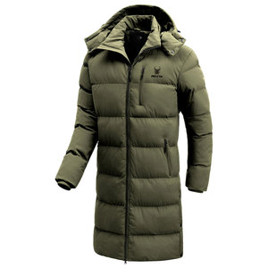2026 Solid Color Casual Wear <b>Long</b> Winter <b>Jacket</b> Apparel Clothing <b>Long</b> Winter <b>Jacket</b> Windproof <b>Long</b> Winter <b>Jacket</b> - Product Image 1