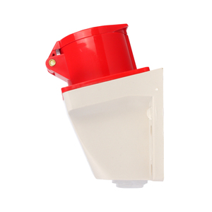 عرض خاص مقبس كهربائي صناعي 5 دبوس 16A IP44 3P + PE + N ABS مقبس كهربائي بلاستيكي ثابت-1500 V قابس صناعي للتبديل