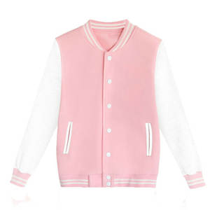 Chaqueta Varsity de Lona de Poliéster/Algodón para Hombre, Cuello Alto, Logotipo Frontal, Manga Larga, Otoño, Ecológica, Resistente al Viento y Transpirable - Product Image 4