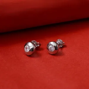 Boucles d'oreilles créoles en argent sterling pour femmes, bijoux classiques à porter au quotidien - Product Image 2