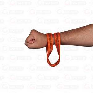 Logotipo personalizado Gimnasio Entrenamiento Levantamiento de potencia Figura 8 Correas Material de neopreno con diseño único - Product Image 2