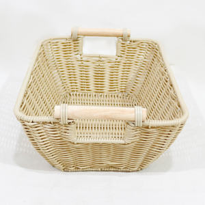 Plateau en poly rotin de haute qualité, design coloré, multifonctionnel, durable, moderne, salon, boissons, salle de bain, directement de l'usine - Product Image 3