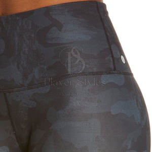 Mallas de Yoga de cintura media para mujer de la mejor calidad, cintura elástica, patrón sólido, pantalones de Fitness, Pakistán, precio razonable, transpirable - Product Image 5