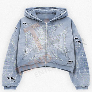 Sudaderas con Capucha para Hombre, Lavado Ácido, Material Ligero para Comodidad en Todas las Temporadas y Atuendos Diarios, Mezcla de Algodón Premium - Product Image 5