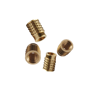 น็อตทองเหลืองคุณภาพสูงแบบไม่มีหัวเคลือบนิกเกิลสีทอง จากผู้ผลิตในอินเดีย - Product Image 1