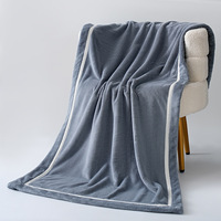 High-end Household New Antibacterial Thick Coral Fleece Ribbon Towel Men's Face Towel