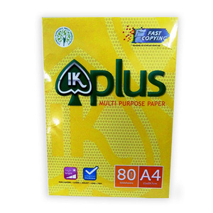 A4 IK PLUS กระดาษถ่ายเอกสารอเนกประสงค์น้ำหนัก80กรัมคุ้มค่า - Product Image 2