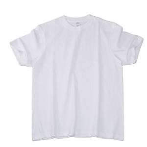 300 Gsm 100% algodón de manga corta para hombre, Camiseta básica Unisex con cuello redondo, camiseta lisa en blanco personalizada para hombre - Product Image 4
