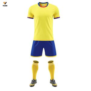 Custom Plain Polyester Breathable Mens Sports Blue <b>Football</b> Jersey Soccer Uniforms <b>Sets</b> Soccer Wear <b>Set</b> <b>Football</b> Kits Full <b>Set</b> - Product Image 1