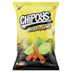Chipoys chile Lemon 113g นุ่ม Tortilla chips รสเผ็ดสีแดงร้อนกล่องบรรจุขนมขนาดใหญ่ - Product Image 2