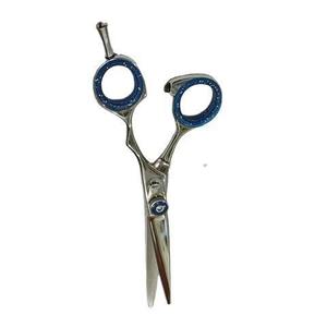 Professional Barber Salon Hairdressing Hair Cutting Thinning Scissors Shears Set Pakistan Made Silver Barber Scissors - Product Image 4