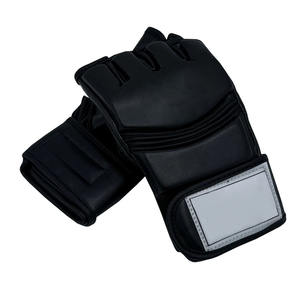 High Quality Qaswa Sports MMA Gloves <b>Hook</b> Loop Closure Lightweight Breathable Hand Grips <b>Outdoor</b> Use Durable Cowhide Leather - Product Image 6