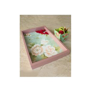 Plateau en bois imprimé pour la décoration intérieure et les fêtes fabriquées en Inde - Product Image 6