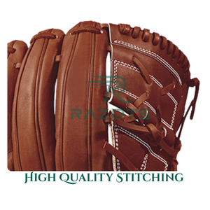 Guantes de Béisbol Profesionales de Cuero, Diseño Personalizado, Aislantes, Dedos Completos, Cierre de Red, para Mano Derecha, Impermeables - Product Image 3