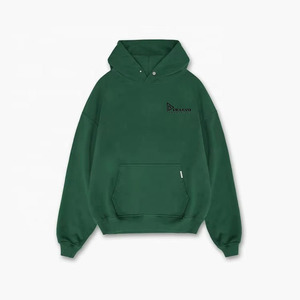 เสื้อฮู้ดสวมหัวสำหรับผู้ชายผ้าคอตตอนผ้าเกล็ดปลาขนาดใหญ่เสื้อฮู้ดแบบสวมหัวมีหลายสีดีไซน์ลำลองผ้า100% - Product Image 4