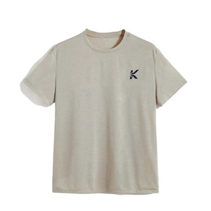 เสื้อยืดโอเวอร์ไซส์ผู้ชาย ทรงปกติ ผ้าฝ้าย 100% คุณภาพสูง ระบายอากาศได้ดี แห้งเร็ว แฟชั่นทันสมัย เหมาะสำหรับใส่ลำลอง - Product Image 1
