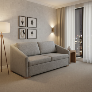 Divano <span class=keywords><strong>Letto</strong></span> Serie Daybreak Homewood Personalizzabile con Braccioli a Sbalzo per Suite di Lusso e Camere d'Albergo - Product Image 5