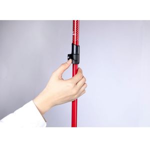 AL- Alloy Cane 33-97CM Adjustable <b>Walking</b> <b>Stick</b> <b>Folding</b> Design Emergency Alarm and Lighting Easy to Adjusted - Product Image 5