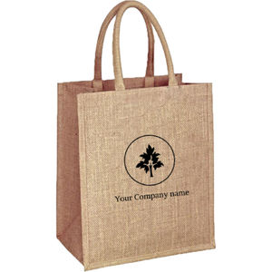 2024 laminé Jute toile sac toile de jute réutilisable bricolage lin sac de plage toile de jute Shopping sacs fourre-tout avec logo personnalisé pour l'exportation - Product Image 6