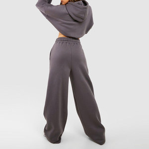 Chándal de Entrenamiento Ligero y Cortavientos para Mujer, de Algodón/Felpa, con Diseño Personalizado de Salpicaduras de Pintura, Cintura Ajustable con Cordón, para Gimnasio y Yoga en Invierno - Product Image 2