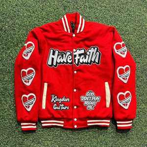 Hot New Mens Varsity Jacket College Baseball Bomber con mangas Bordado Letterman Style OEM - Product Image 3