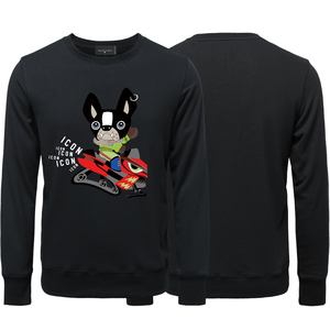 Sudadera Unisex de Moda, Talla Grande, Color Personalizable, 100% Algodón, para Invierno, Estilo Urbano, Impresión Digital, Logotipo Personalizado - Product Image 3