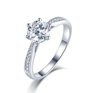 Wholesale 925 <b>Sterling</b> <b>Silver</b> Wedding Engagement <b>Rings</b> <b>Set</b> IGI Certified Moissanite Cut Pear High Quality Women's Anniversary - Product Image 4