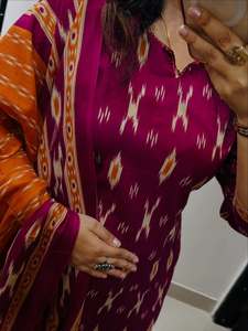 High Quality Long Kurti Set for <b>Women</b> Traditional Ethnic Festival Wear Suit Comfortable Fabric Factory Direct Manufacturer - Product Image 5